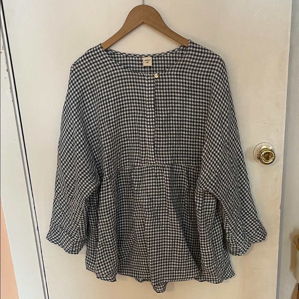 LINTICO NWOT LINEN AND COTTON BLEND